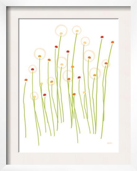 Orange Dandelion-Avalisa-Framed Art Print
