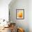 Orange Divided into Wedges-Maja Smend-Framed Photographic Print displayed on a wall