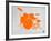 Orange Drum Set-NaxArt-Framed Art Print