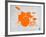 Orange Drum Set-NaxArt-Framed Art Print