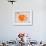 Orange Drum Set-NaxArt-Framed Art Print displayed on a wall
