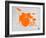 Orange Drum Set-NaxArt-Framed Art Print