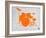 Orange Drum Set-NaxArt-Framed Art Print