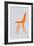 Orange Eames Chair-NaxArt-Framed Premium Giclee Print