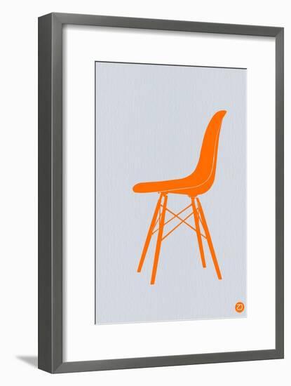 Orange Eames Chair-NaxArt-Framed Art Print