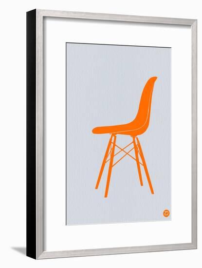 Orange Eames Chair-NaxArt-Framed Art Print