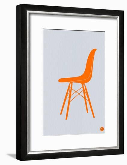 Orange Eames Chair-NaxArt-Framed Art Print