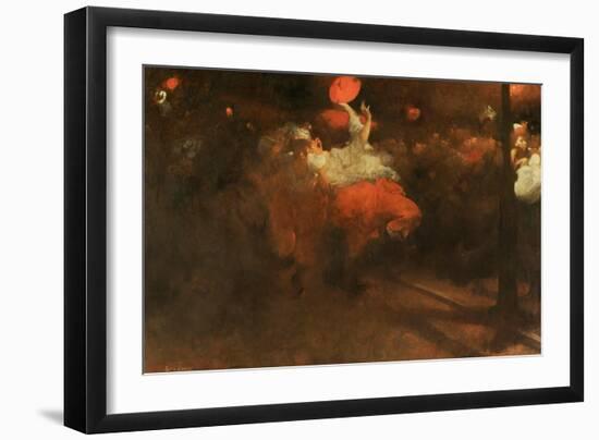 Orange Festival-Jac van Looij-Framed Art Print