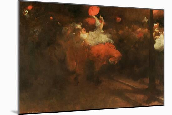 Orange Festival-Jac van Looij-Mounted Art Print