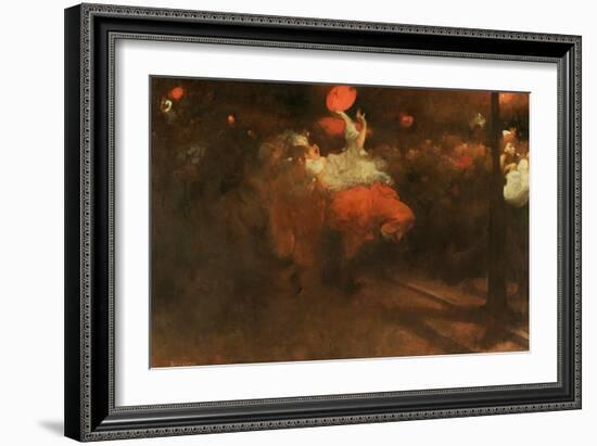 Orange Festival-Jac van Looij-Framed Art Print