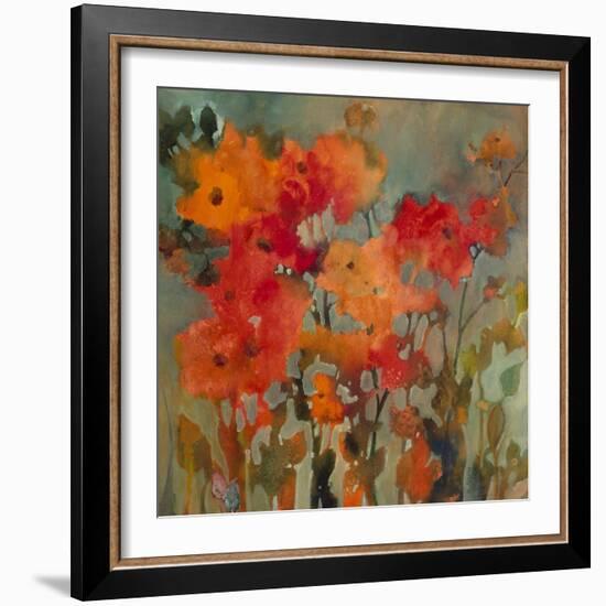 Orange Flower-Michelle Abrams-Framed Premium Giclee Print