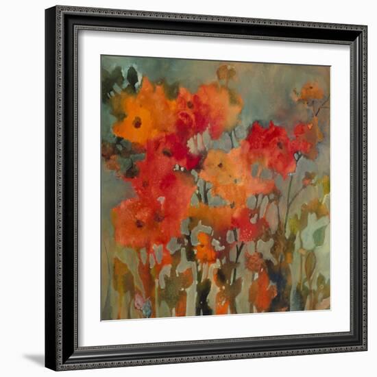 Orange Flower-Michelle Abrams-Framed Giclee Print