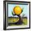 Orange Fruit Tree-Leah Saulnier-Framed Giclee Print