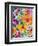 Orange Gerber Daisies 2-Kim Parker-Framed Giclee Print