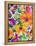 Orange Gerber Daisies 2-Kim Parker-Framed Premier Image Canvas