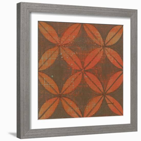 Orange Gold Ring-Kathrine Lovell-Framed Art Print