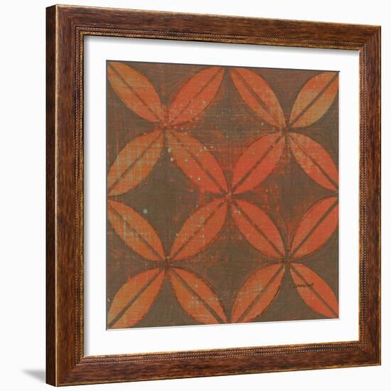 Orange Gold Ring-Kathrine Lovell-Framed Art Print