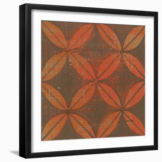 Orange Gold Ring-Kathrine Lovell-Framed Art Print