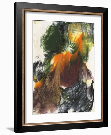 Orange Green I-Lila Bramma-Framed Art Print