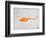 Orange Helicopter-NaxArt-Framed Art Print