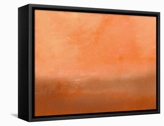 Orange I-Sharon Gordon-Framed Stretched Canvas