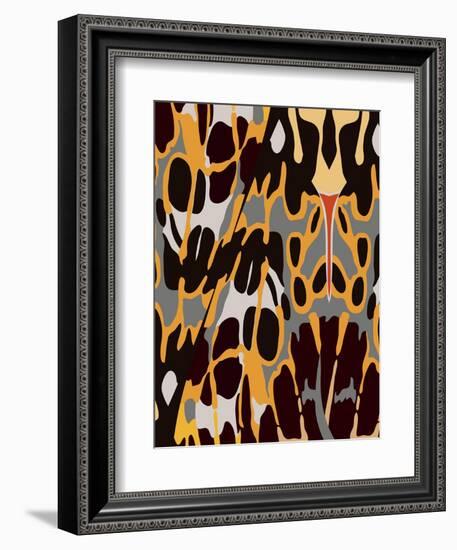 Orange Icicle-Belen Mena-Framed Giclee Print