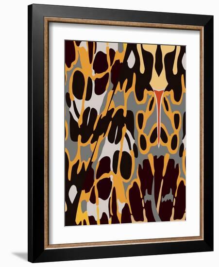 Orange Icicle-Belen Mena-Framed Giclee Print