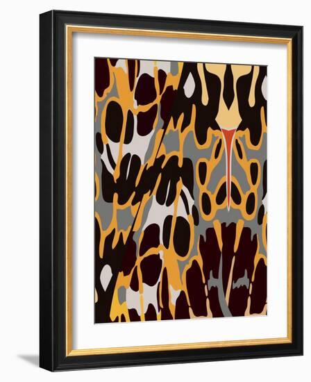 Orange Icicle-Belen Mena-Framed Giclee Print