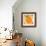 Orange II-Irena Orlov-Framed Art Print displayed on a wall