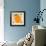 Orange II-Irena Orlov-Framed Art Print displayed on a wall