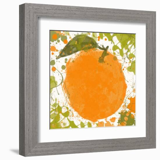 Orange II-Irena Orlov-Framed Art Print