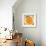 Orange II-Irena Orlov-Framed Art Print displayed on a wall