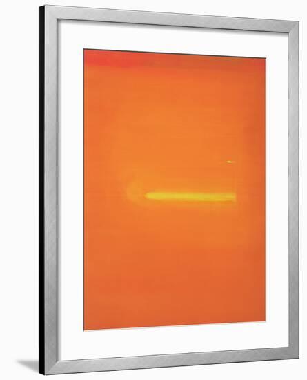 Orange Interior with Figure, 2000-John Miller-Framed Giclee Print