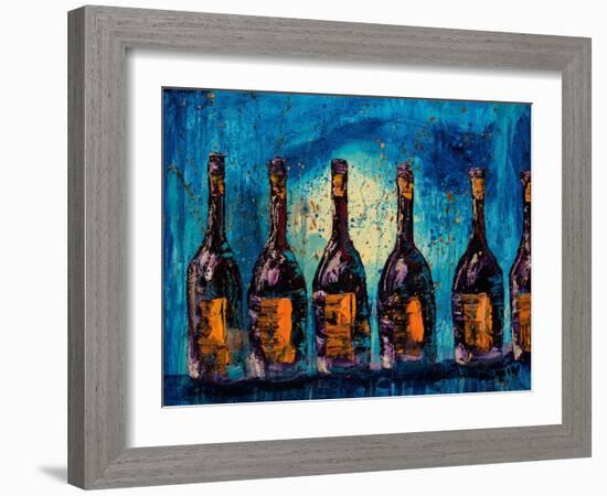 Orange Label-Jodi Monahan-Framed Art Print