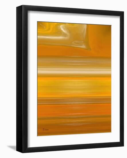 Orange Line-Kenny Primmer-Framed Art Print