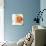 Orange Liquid Flower-Jan Weiss-Premium Giclee Print displayed on a wall