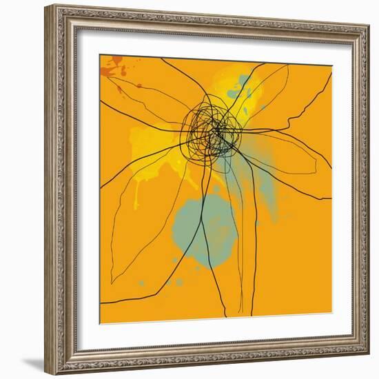 Orange Lite 2-Jan Weiss-Framed Art Print