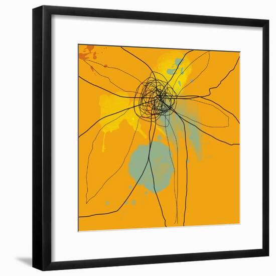 Orange Lite 2-Jan Weiss-Framed Art Print