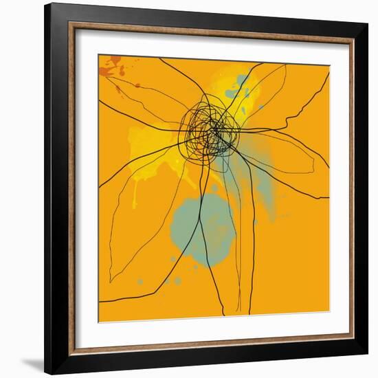 Orange Lite 2-Jan Weiss-Framed Art Print