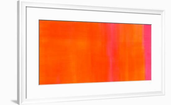 Orange-Magenta, c.2005-Susanne Stähli-Framed Serigraph