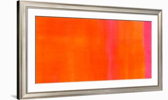 Orange-Magenta, c.2005-Susanne Stähli-Framed Serigraph