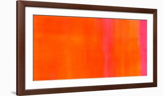 Orange-Magenta, c.2005-Susanne Stähli-Framed Serigraph