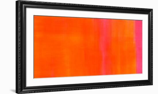 Orange-Magenta, c.2005-Susanne Stähli-Framed Serigraph