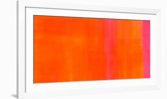 Orange-Magenta, c.2005-Susanne Stähli-Framed Serigraph