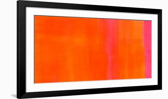 Orange-Magenta, c.2005-Susanne Stähli-Framed Serigraph