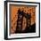 Orange Manhattan-Erin Clark-Framed Giclee Print