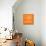 Orange Map of Johannesburg-NaxArt-Art Print displayed on a wall