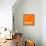 Orange Map of Panama-NaxArt-Framed Stretched Canvas displayed on a wall