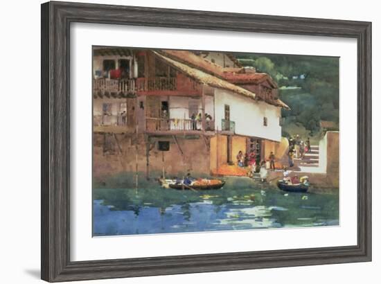 Orange Market, Puerta De Los Pasajes, 1892-Arthur Melville-Framed Giclee Print