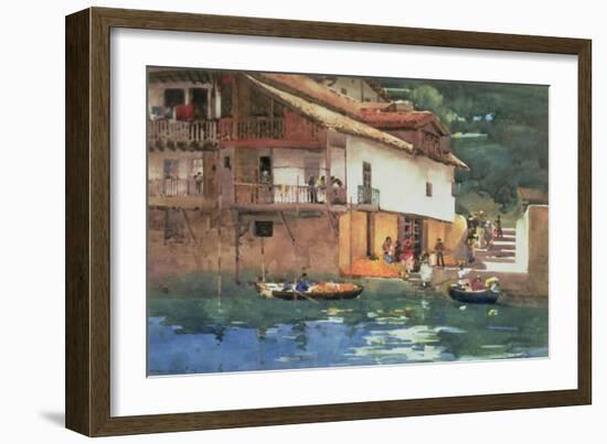 Orange Market, Puerta De Los Pasajes, 1892-Arthur Melville-Framed Giclee Print